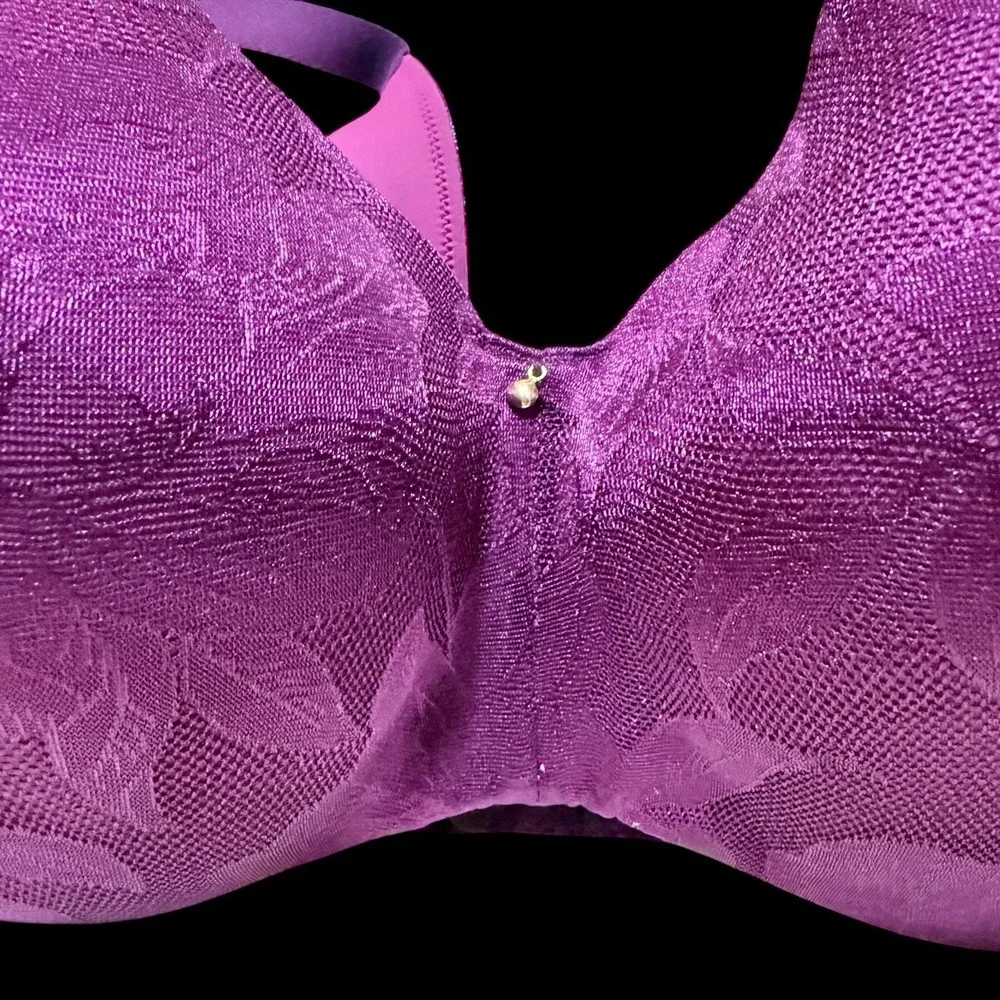 NWT‎ Cacique 42ddd Purple Lightly Lined Balconette Back Smoother Underwire